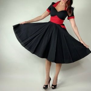 Hell Bunny waitress style dress w/ POCKETS!